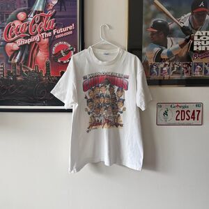 Vintage Salem Sportswear Atlanta Braves 1995 World Champions Tee